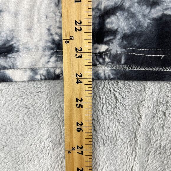 AC/DC T-Shirt Mens Medium Black white Tie Dye Graphic Blow Up Your Video - Picture 7 of 8